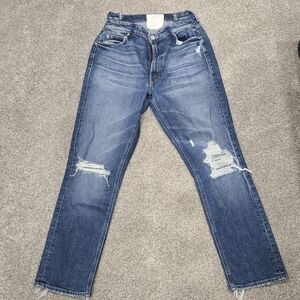 Mother The Dazzler Shift Your Treat or Mine Denim Jeans Sz 30